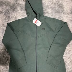 Nike Forest Green Full-Zip Hoodie